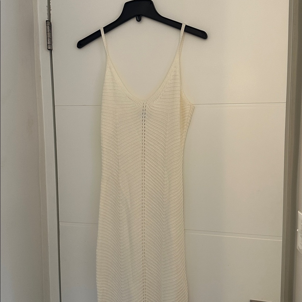 Princess Polly Cream Knit Maxi Dress